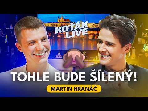 Martin Hranáč: Tančil jsem u tyče... No a co? | KOŤÁK LIVE