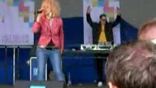 Wideboys feat Clare Evers Bomb the Secret LIVE PA-Kiss FM