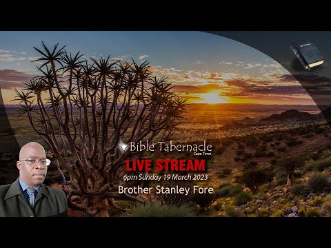 2023-0319PM - Brother Stanley Fore - Lest I Come And Smite The Earth With A Curse