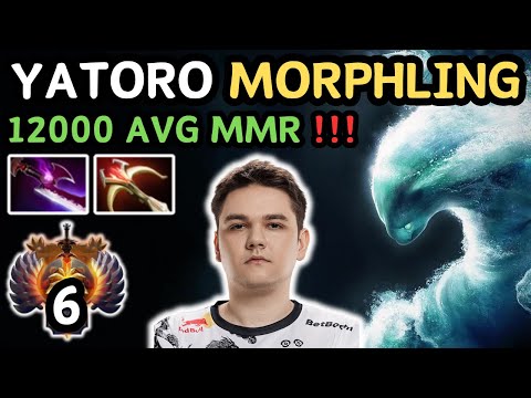 🔥 Yatoro MORPHLING Hard Carry RANK 6 🔥 Yatoro Grandmaster Tier - Dota 2