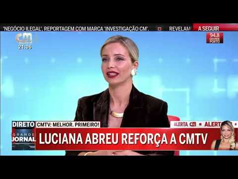 Luciana Abreu - official presentation on CMTV