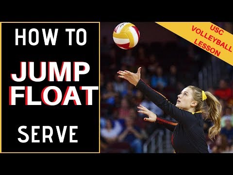 Volleyball Jump Serve - How To Jump Float Serve with Victoria Garrick