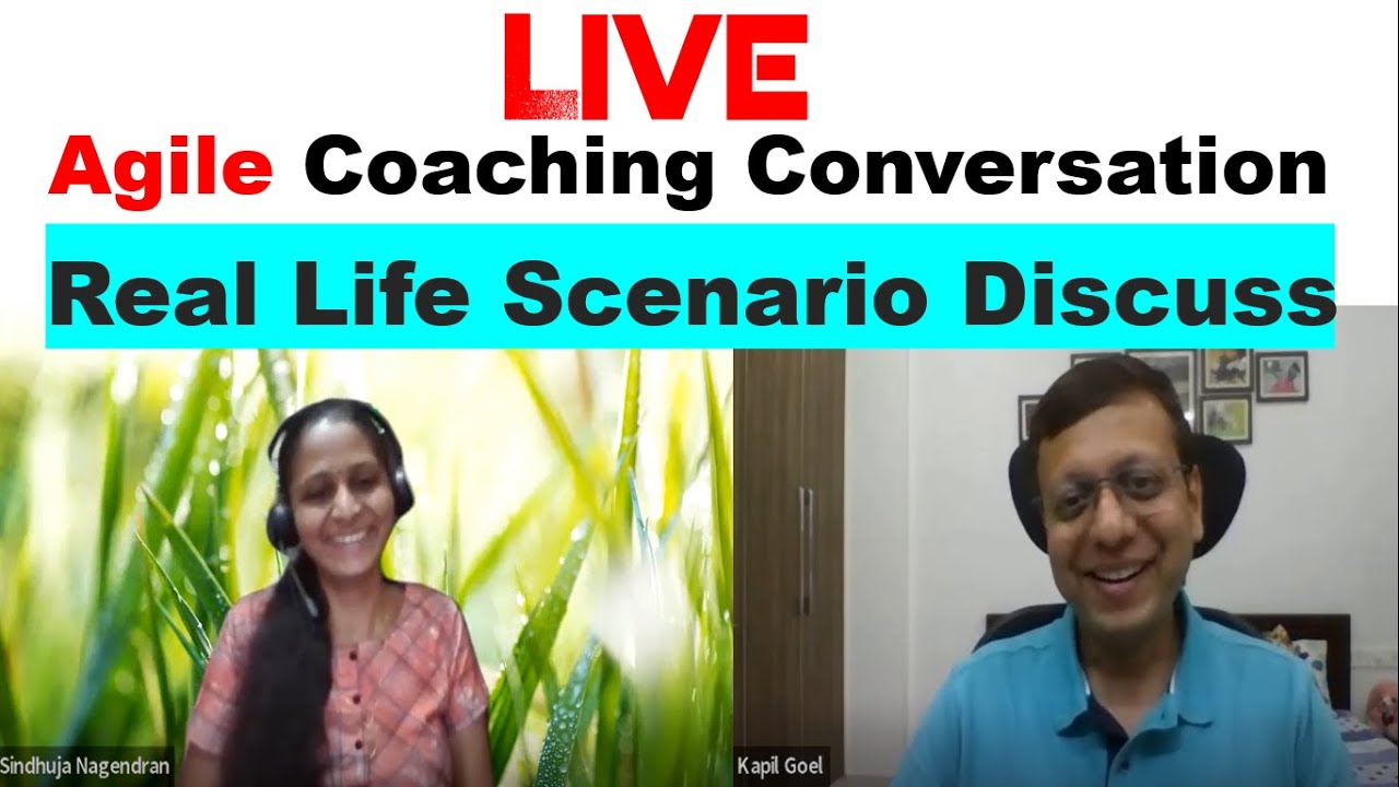 [ LIVE ] agile coaching training I agile coaching session I what does an agile coach do