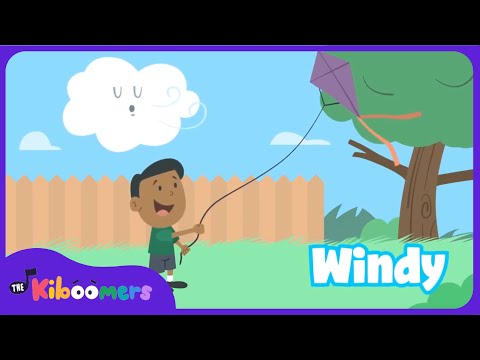 What's the Weather Like Today | Weather Song for Kids | The Kiboomers