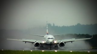 preview picture of video 'SunExpress Boeing 737-8CX(WL) TC-SUI --- Ankunft in Linz (Full HD)'