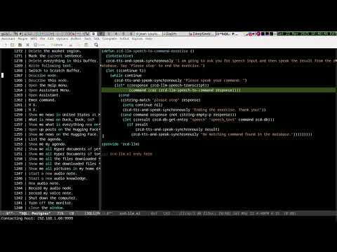 Automating Tasks with Emacs: Speech-to-Command Magic Explained