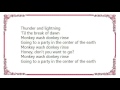 Warren Zevon - Monkey Wash Donkey Rinse Lyrics