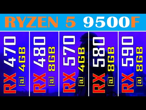 RX 470 vs RX 480 vs RX 570 vs RX 580 vs RX 590 || PC GAMES TEST ||