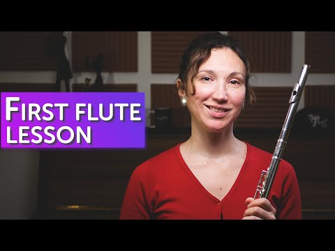 YOUR FIRST FLUTE LESSON | The Flute Channel #TFC