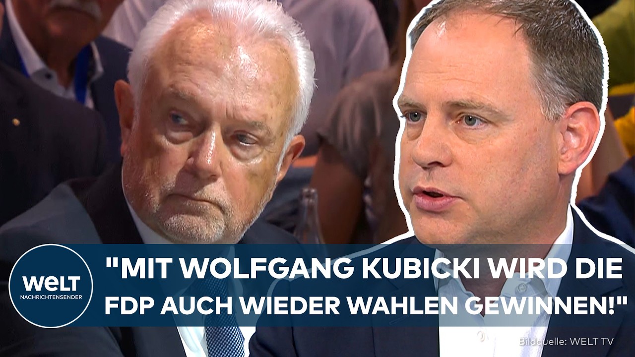 FDP-NEUSTART: "Stimmungsumschwung!" Nach FDP-Beben kämpft Kubicki um die Einheit der Partei!