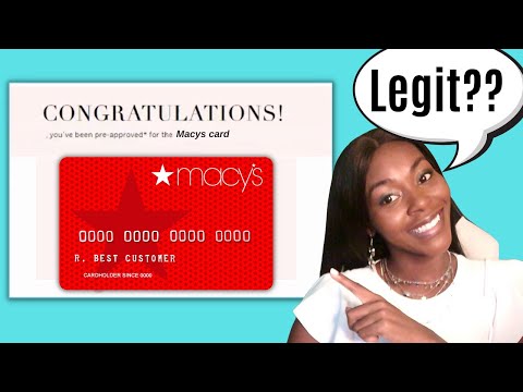 Is there a pre approval process for the Macys card? | Rickita