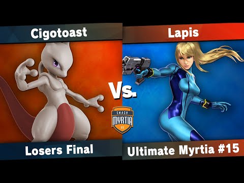 [Murcia] Ultimate Myrtia #15 Cigotoast (Mewtwo) VS Lapis (Zero Suit Samus) Losers Finals