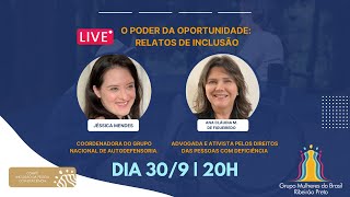 Tradução de live sobre Inclusão