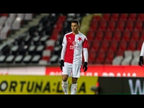 SK SLAVIA PRAGUE VS UNION BERLIN GOAL OF ALEXANDER BAH (1-0)