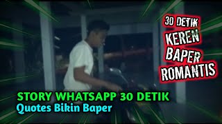 Download lagu Story WhatsApp 30 Detik - Status WhatsApp Kekinian Quotes Bikin Baper - YTSTORY mp3