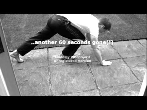 150 pushups in 10 minutes with pauses (100 in 5m17s)