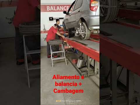 Aliamento e balanceamento, e regulagem de Cambagem PALIO