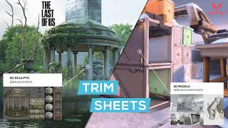 How AAA Studios Texture Huge Worlds | The Last of Us & Valorant Trim Sheet Workflows