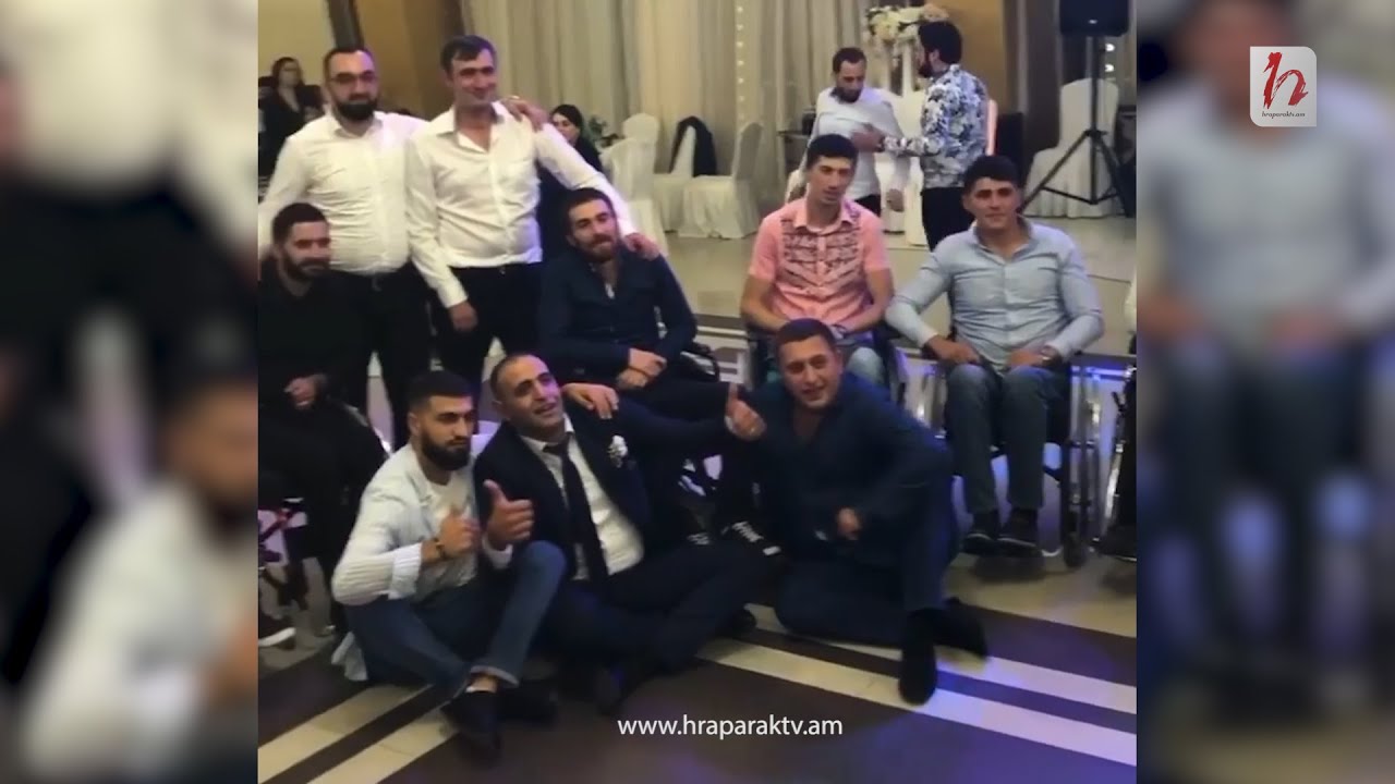 Պատերազմի մասնակից վիրավոր տղաները՝ իրենց բժշկի հարսանիքին