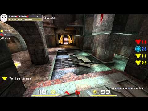 60 fps QuakeCon2010 Grand Finals: Cypher vs Cooller QuakeLive [English Commentary] 4k 1080p