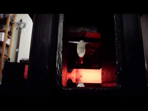 Philipp Wolf first try Hydraulische Schmiedepresse AN-Y04-25t