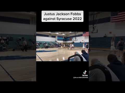 Justus Jackson Fobbs against Syracuse 2022￼