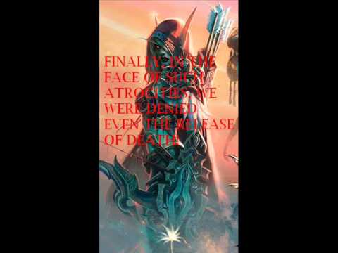 Sylvanas hallow's end speech CATACLYSM
