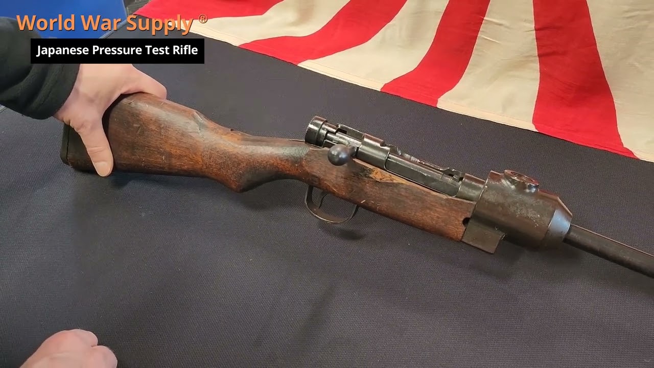 Our Original WWII Japanese Arisaka Type 99 Pressure Test Rifle