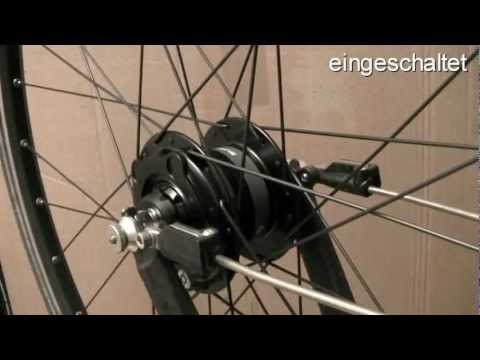 Nabendynamo zum Abschalten - Supernova Infinity 8 - switchable on off - Test