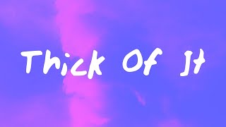 Cover art for thick of it