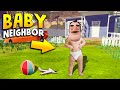 The Neighbor IS A BABY!? | Hello Neighbor Gameplay (Mods)