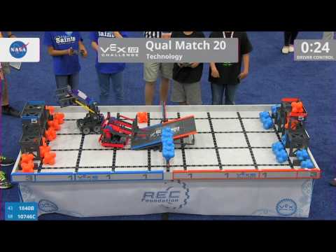 2017 VEXIQ Elem Tech Q20 (1840B 10746C) Score 30