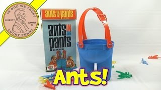 How To Play The Game Ants In The Pants Game #404, 1969 Schaper Toys