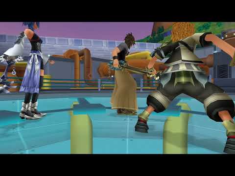 Kingdom Hearts Birth by Sleep Final Mix Theater Mode Scene 129- Brought Together (Ven)