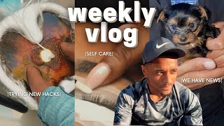 WEEKLY VLOG! | Filler Top Up + Buying A Puppy + Tennis At The Social Club + WE HAVE NEWS!