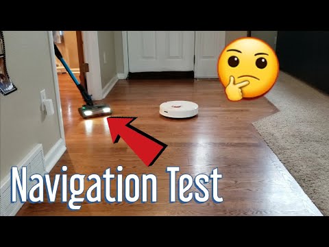 The Best Navigating Robot Vacuum 😁 Roborock S6 with latest firmware Navigation Test