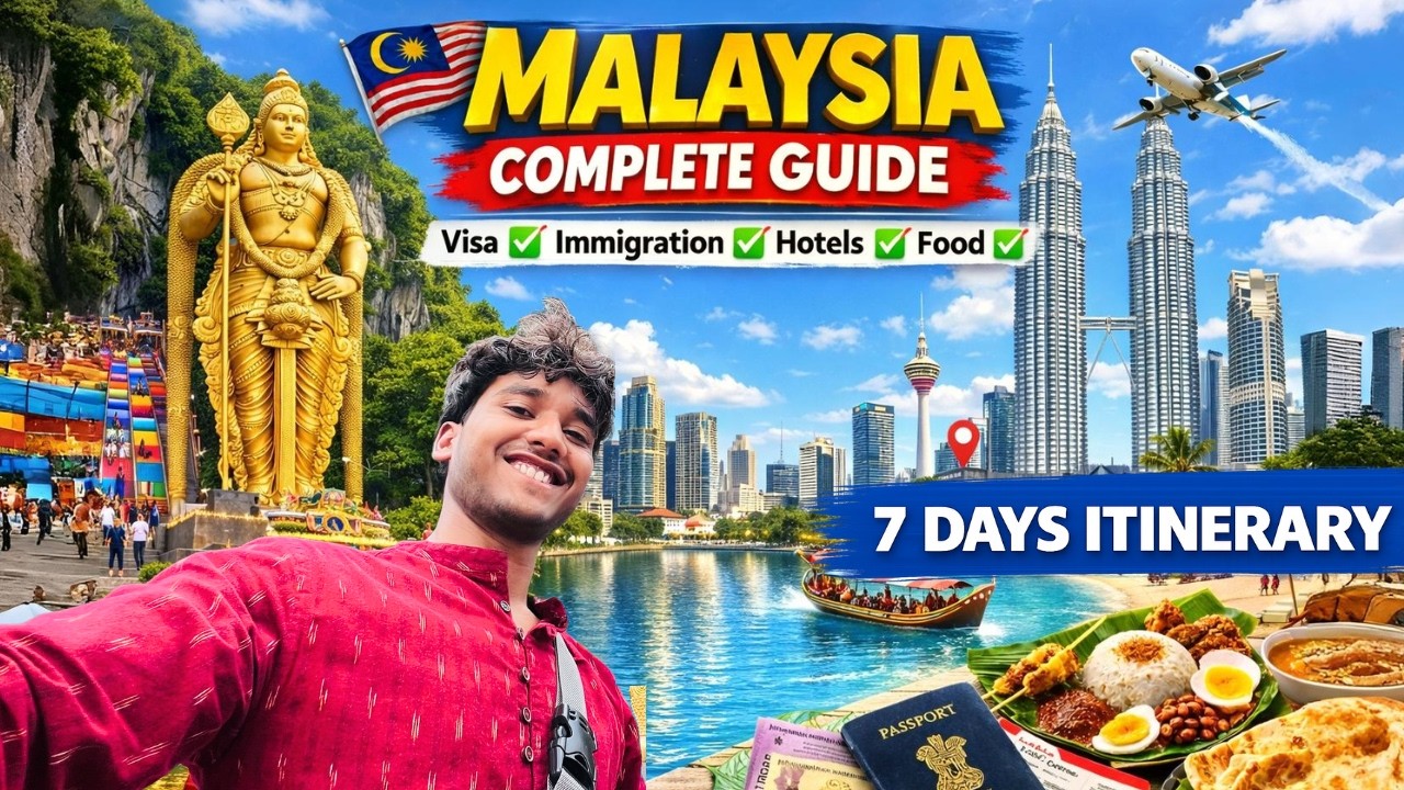 Malaysia Complete Tour Guide 2026 | 7, 10, 15 Days Itinerary | Budget, Visa, Flights, Hotels (India)