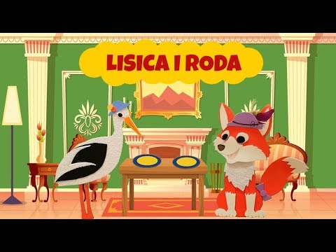 LISICA I RODA-OBLAK PAMETNIŠA I NAJLEPŠE BAJKE I BASNE-BAJKE ZA LAKU NOĆ