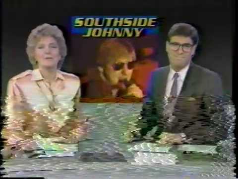 News Broadcast February 17th, 1986 about Southside Johnny from Philadelphia.
