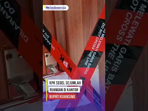 KPK Segel Sejumlah Ruangan di Kantor Bupati Kuansing