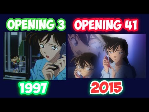 Detective Conan (Nazo) [Miho Komatsu & La PomPon] (OPENING 03 & OPENING 41) 1997 & 2015
