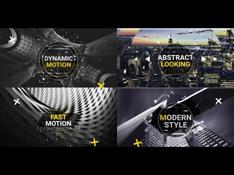 After Effects Template: Fast Modern Opener