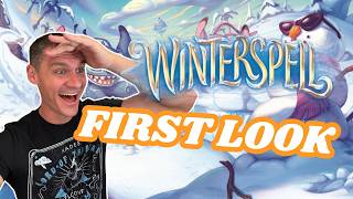 I Got A FIRST LOOK At Winterspell! | Disney Lorcana, Stitch, Pocahontas, Unboxing