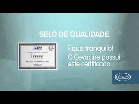 CEVACINE - Selo de qualidade