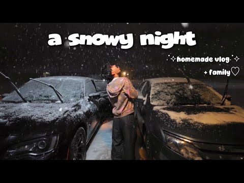 Eine verschneite Nacht im Dezember 2025 | Eine Nacht im Kreise der Familie