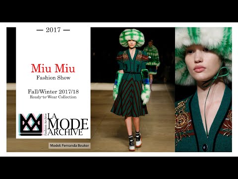 Miu Miu Fashion Show - Fall/Winter 2017/18 Haute Couture Collection
