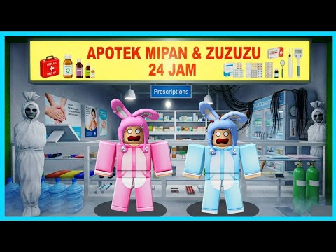 MIPAN & ZUZUZU Open a Drugstore at Night But Encounter a Sick Anomaly! ROBLOX