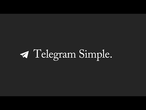 Video Telegram Simple
