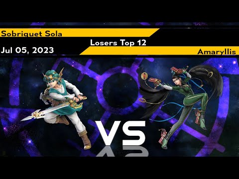 Xeno300 - Sobriquet Sola (Hero) vs Amaryllis (Bayonetta) - Smash Ultimate