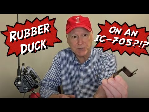 IC-705: Attaching HT and Mobile Antennas